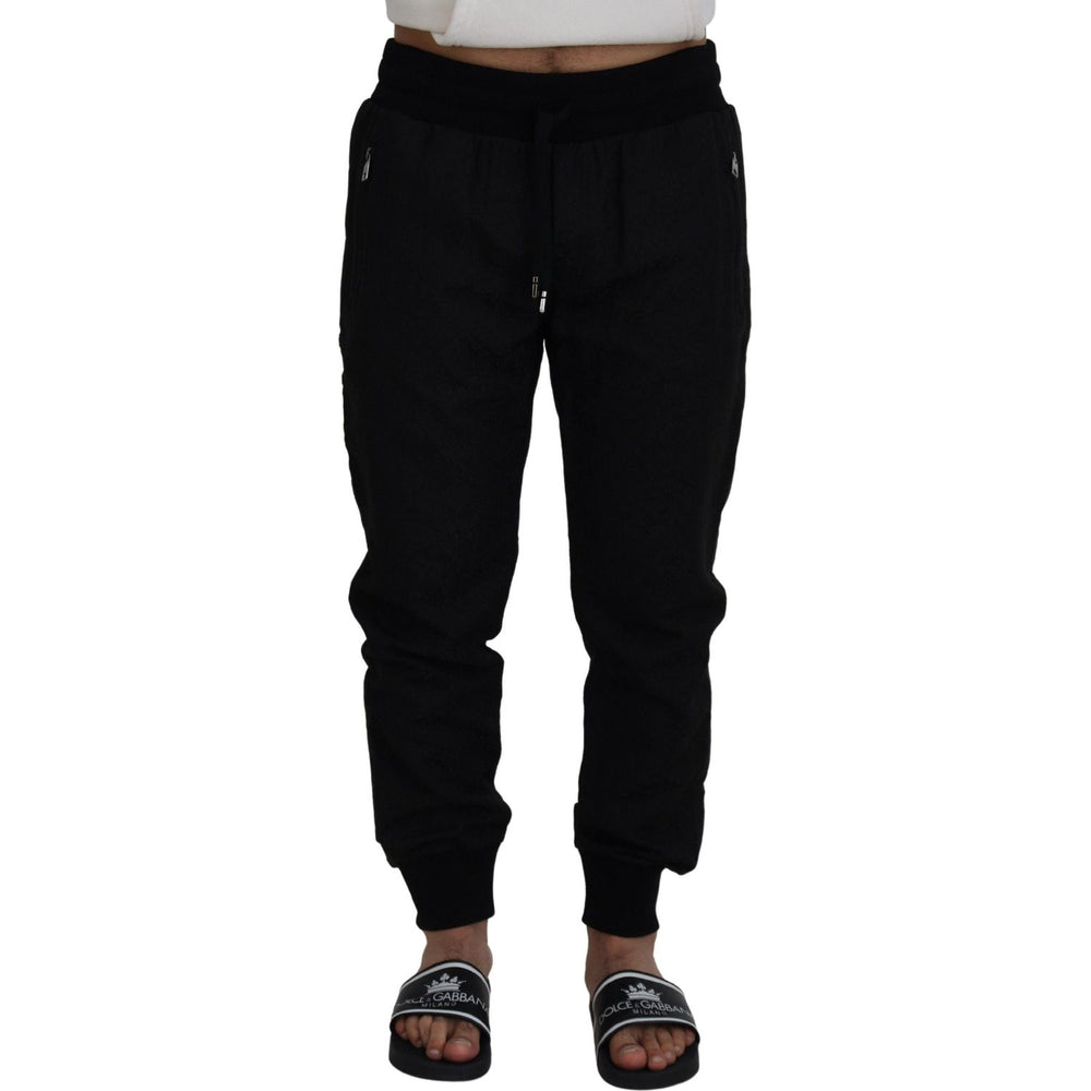 Dolce & Gabbana Black Men Casual Jogger Pants PAN73254 - 52