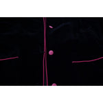 Dolce & Gabbana Black Button Belted Blazer Viscose Jacket JKT3503 -38