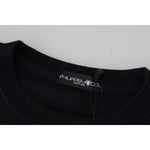 Philippe Model Black Printed Long Sleeves Pullover Sweater TSH83278-38