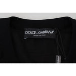 Dolce & Gabbana Black Floral Lace Button Cardigan Sweater TSH83743- 38
