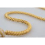 Dolce & Gabbana Elegant Gold Brass Pearl Statement Necklace Necklace Dolce & Gabbana Gray