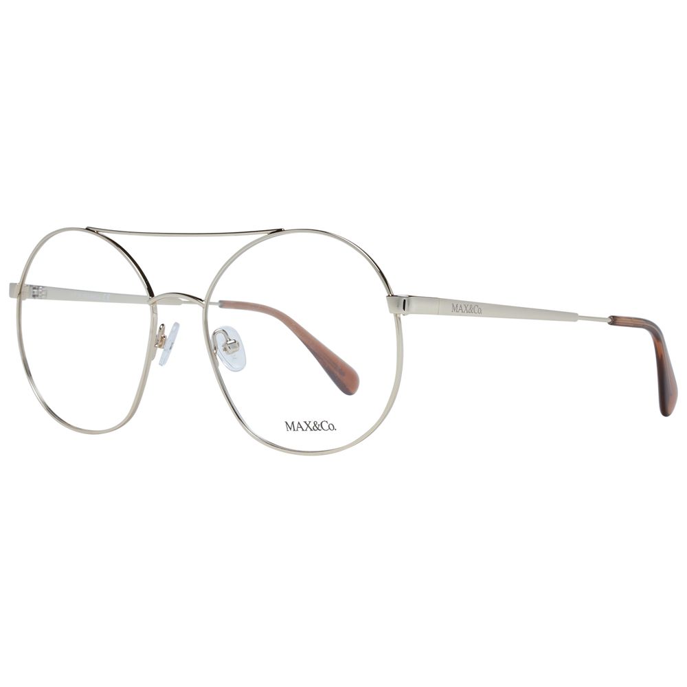Max & Co Gold Women Glasses Frame