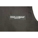 Dolce & Gabbana Gray Wool Blend Vest Gilet Weste GSS12042-1