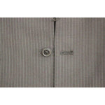 Dolce & Gabbana Black Striped Wool Single Breasted Vest GSS12006-1