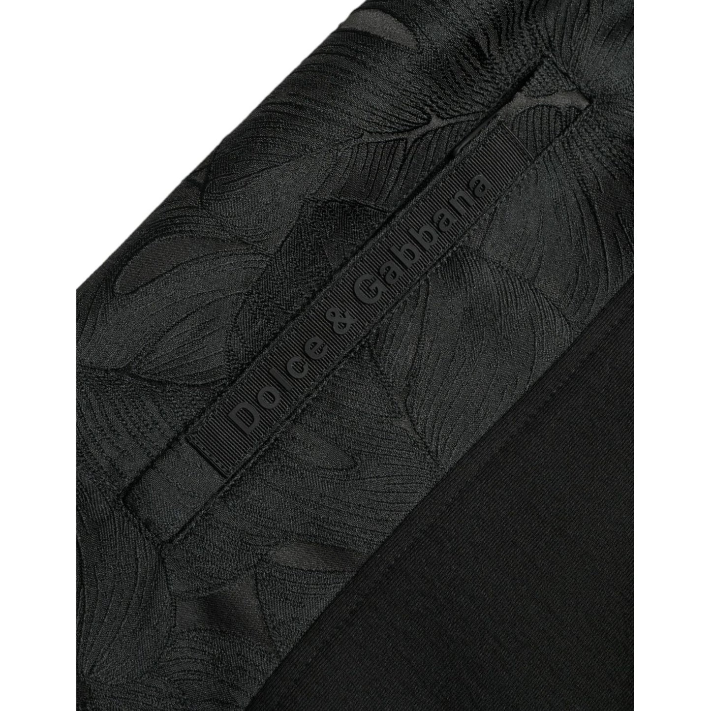 Dolce & Gabbana Black Cotton Slim Stretch Jogger Pants PAN74936-54