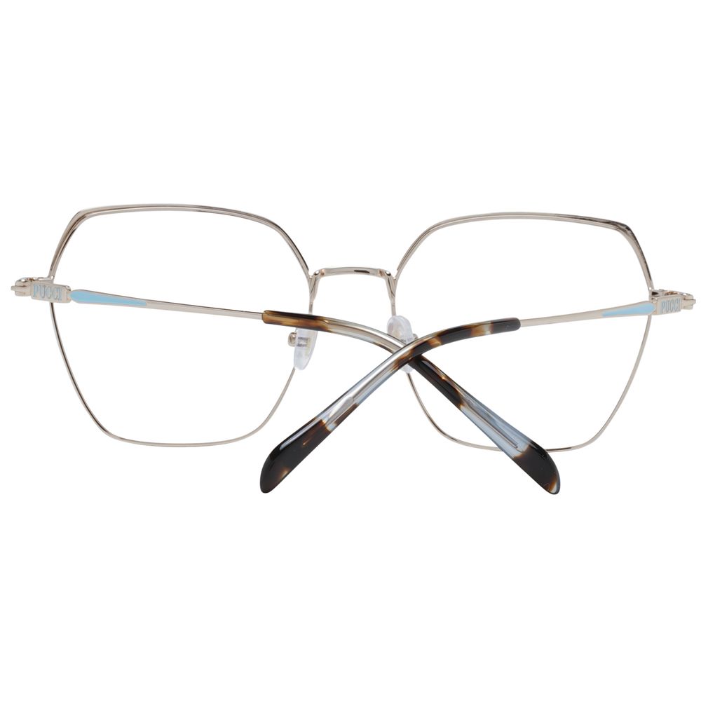 Emilio Pucci Gold Metal Glasses (Frames)