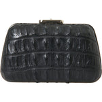 Balenciaga Black Exotic Skin Leather Shoulder Crossbody Box Clutch Bag BAG1169