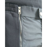 Dolce & Gabbana Black Cotton Blend Skinny Pants PAN75059#-48