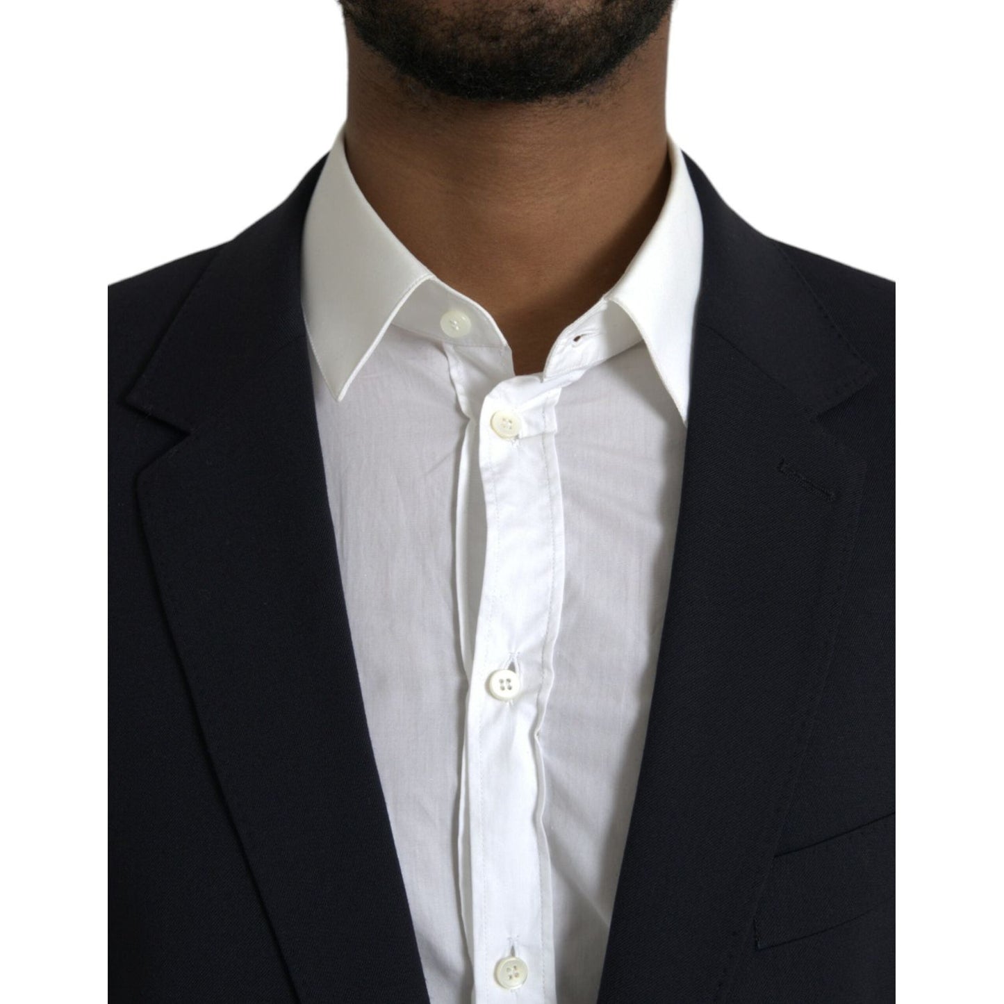 Dolce & Gabbana Black MARTINI Single Breasted Coat Blazer JKT4021-54