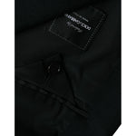 Dolce & Gabbana Black Wool Single Breasted Coat Blazer KOS2238-54