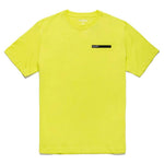 Refrigiwear Embossed Logo Cotton T-Shirt in Yellow
