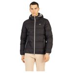 La Martina Black Nylon Men's Jacket LA-7843-L