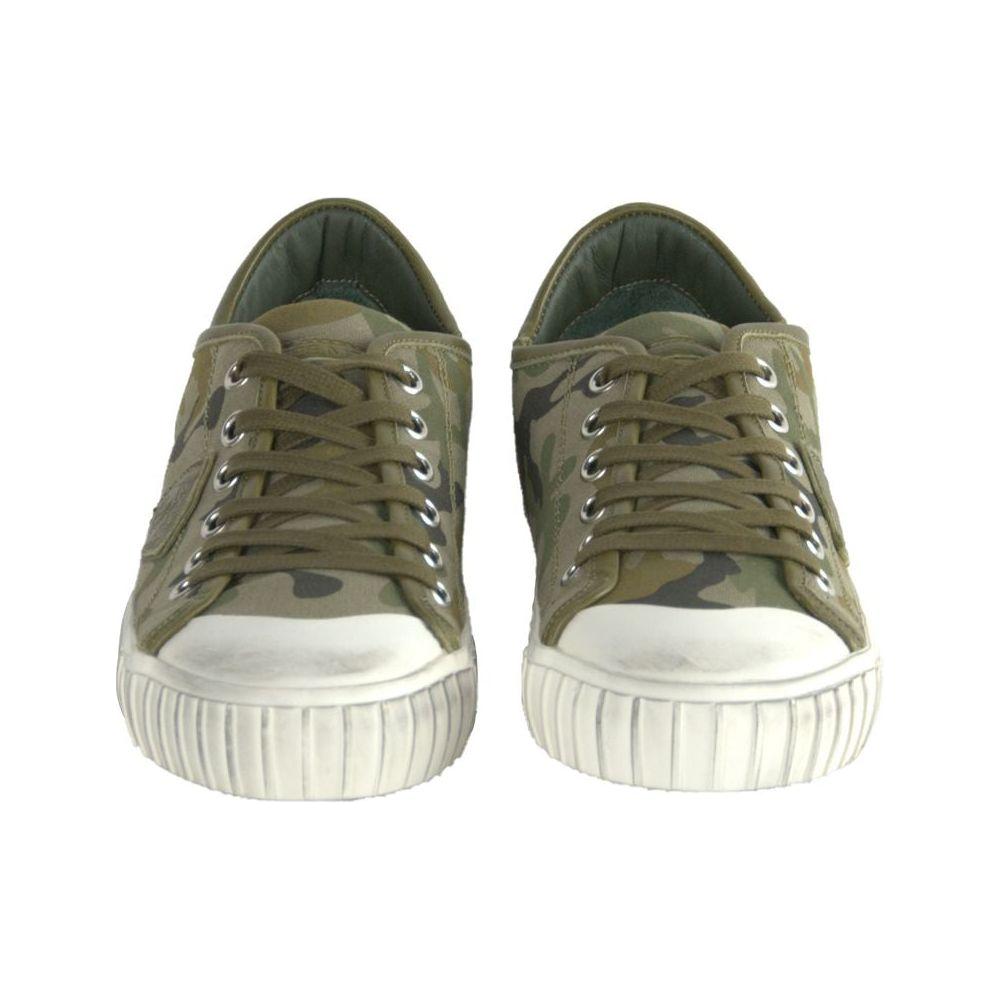 Philippe Model Green Leather Men Sneaker PH-1845-EU39/US6