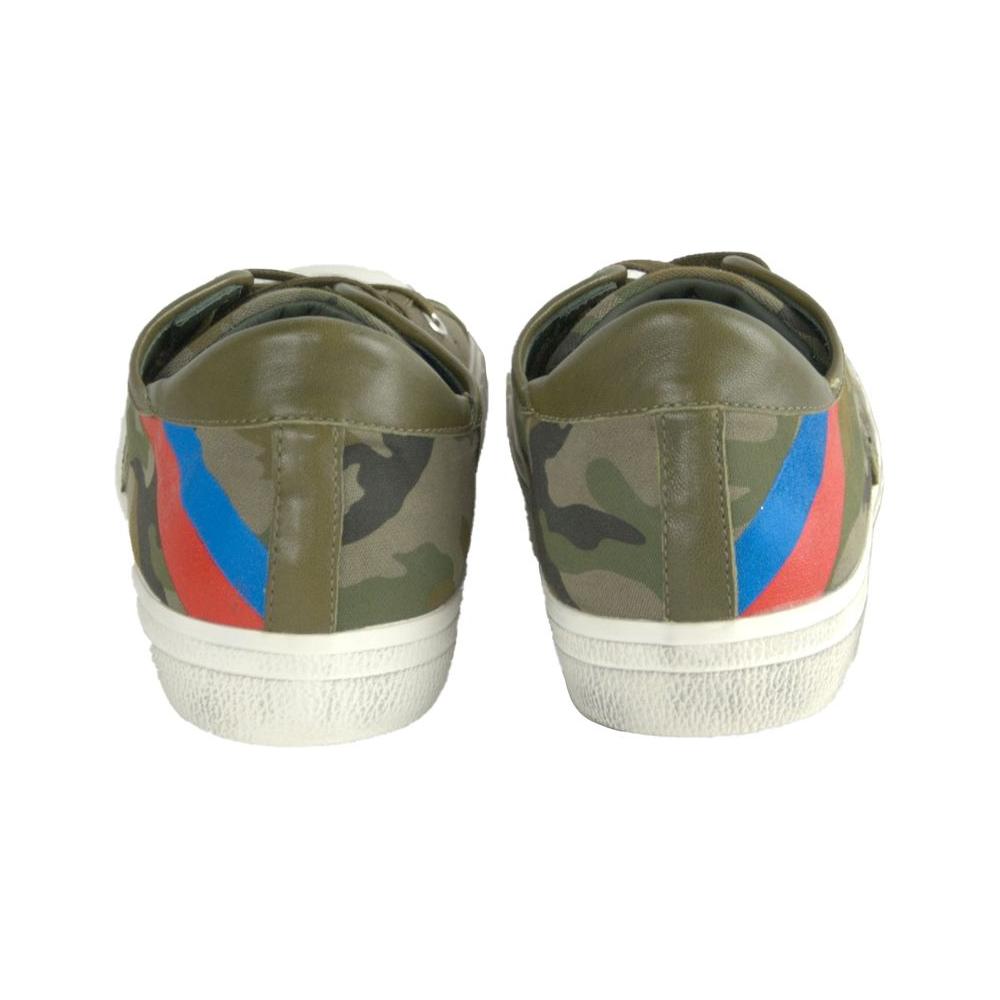 Philippe Model Green Leather Men Sneaker PH-1845-EU39/US6