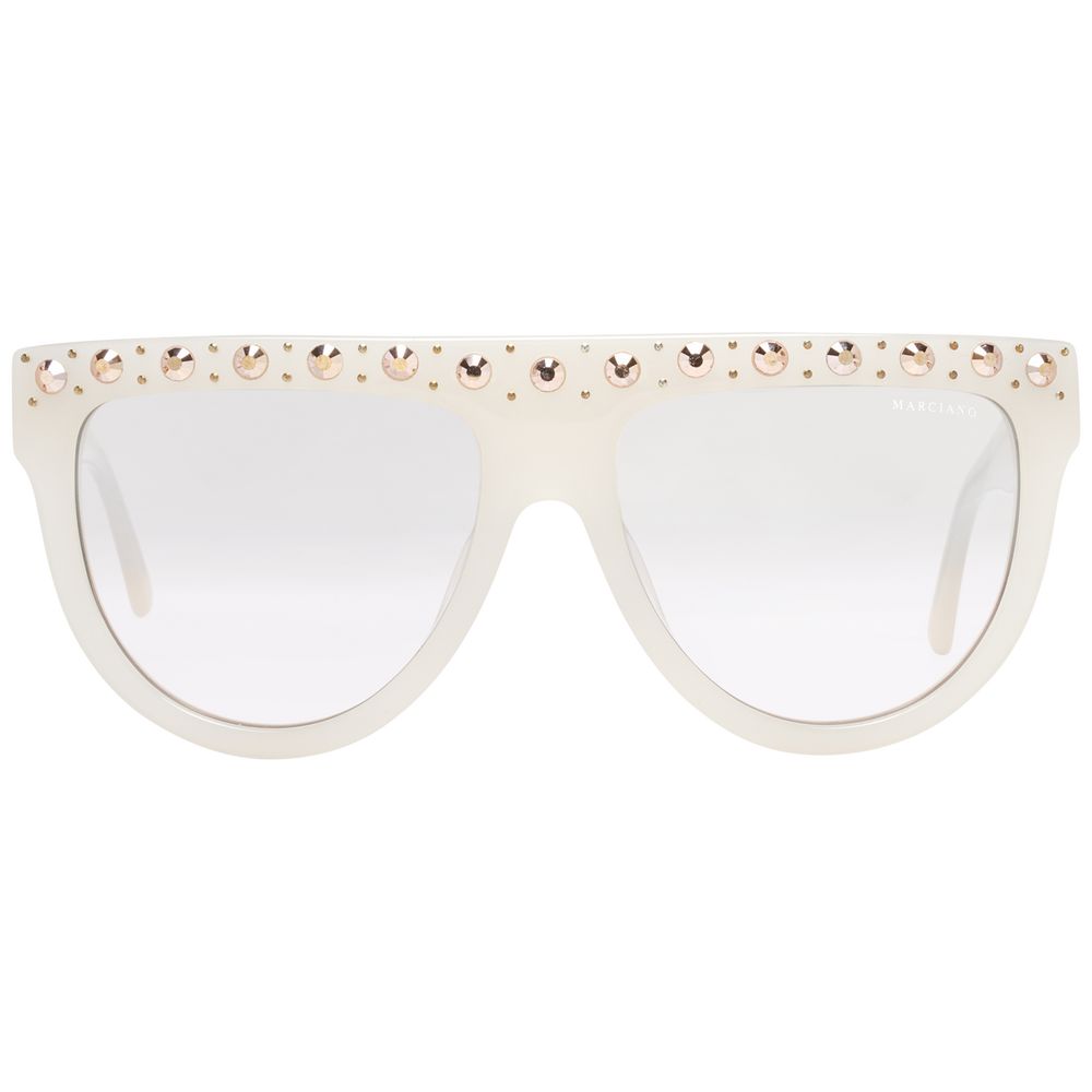 Marciano by Guess White Women Sunglass