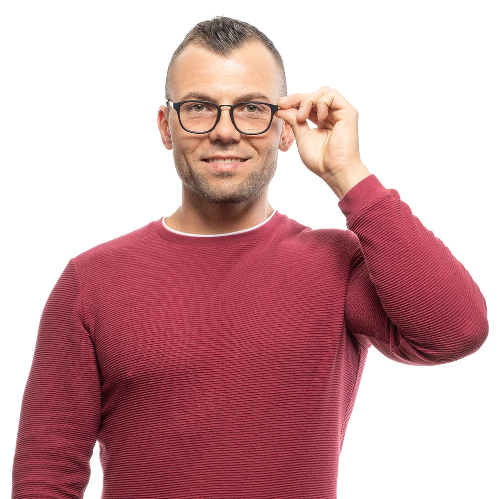 Sandro Black Men Glasses Frame