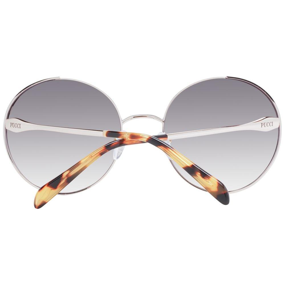 Emilio Pucci Rose Gold Metal Sunglasses