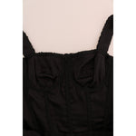 Dolce & Gabbana Black Red Polka Sequined Shift Dress DR1223-1