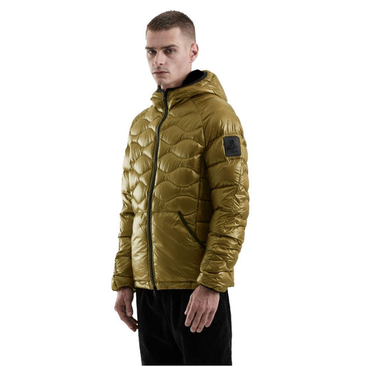 Refrigiwear Yellow Nylon Men Jacket
