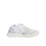 Dolce & Gabbana White Mesh Sorrento Trekking Sneakers Shoes