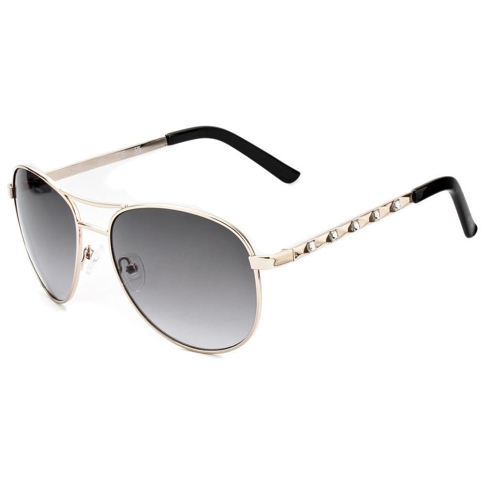 Guess Gold Metal Sunglasses