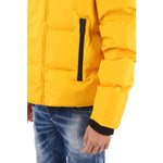 Dsquared² Yellow Nylon Men's Down Jacket DS-14202-IT46 | S