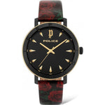 Police Red Stainless Steel Watch