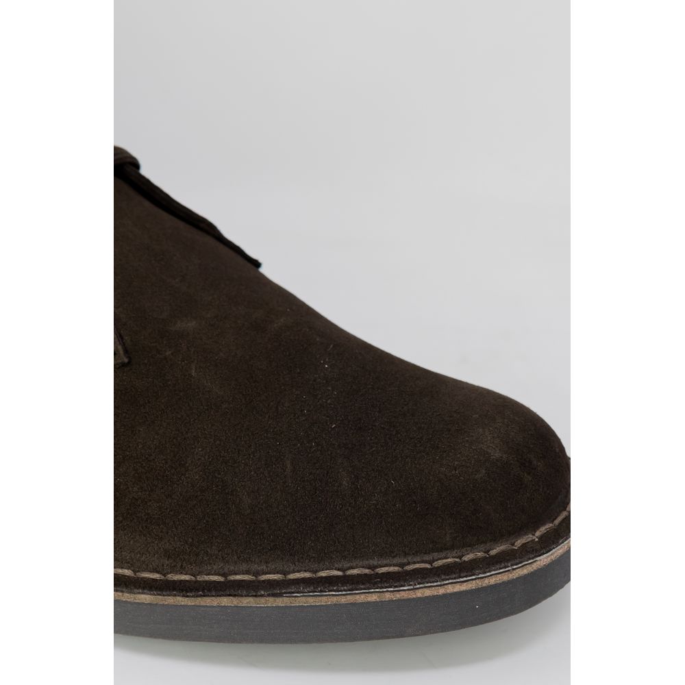 Clarks Brown Leather Ankle Boots