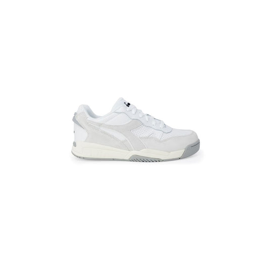 Diadora White Artificial Leather Sneaker
