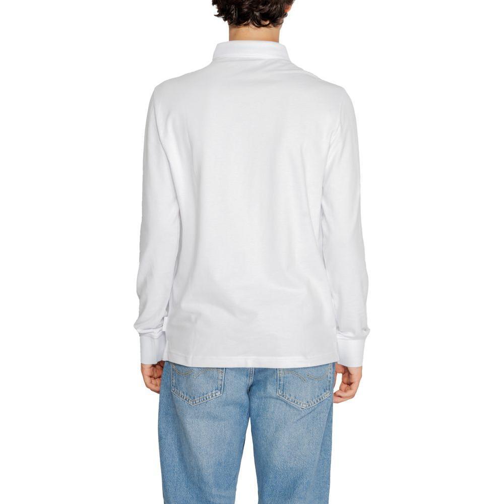 Armani Exchange White Cotton Long Sleeve AR-2160700008-IT42 | XS