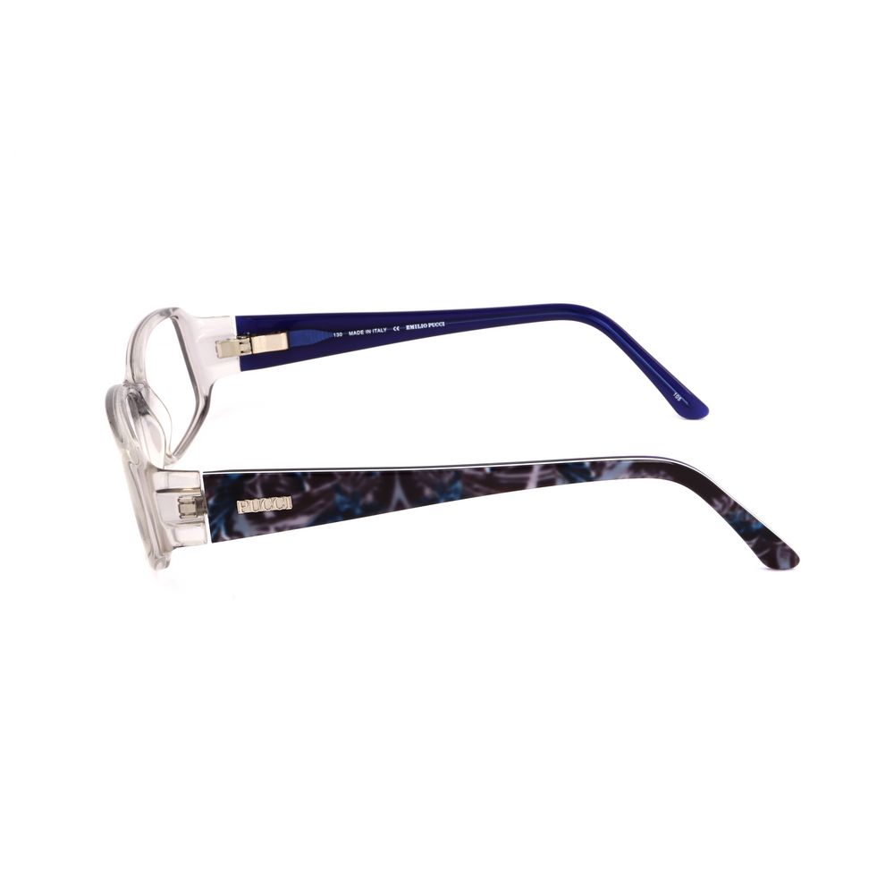 Emilio Pucci Blue Plastic Glasses (Frames)