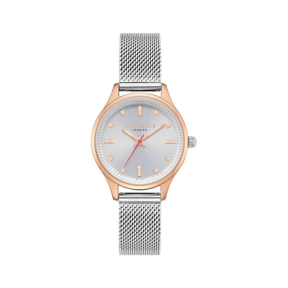 Ted Baker Silver Stainless Steel Watch
