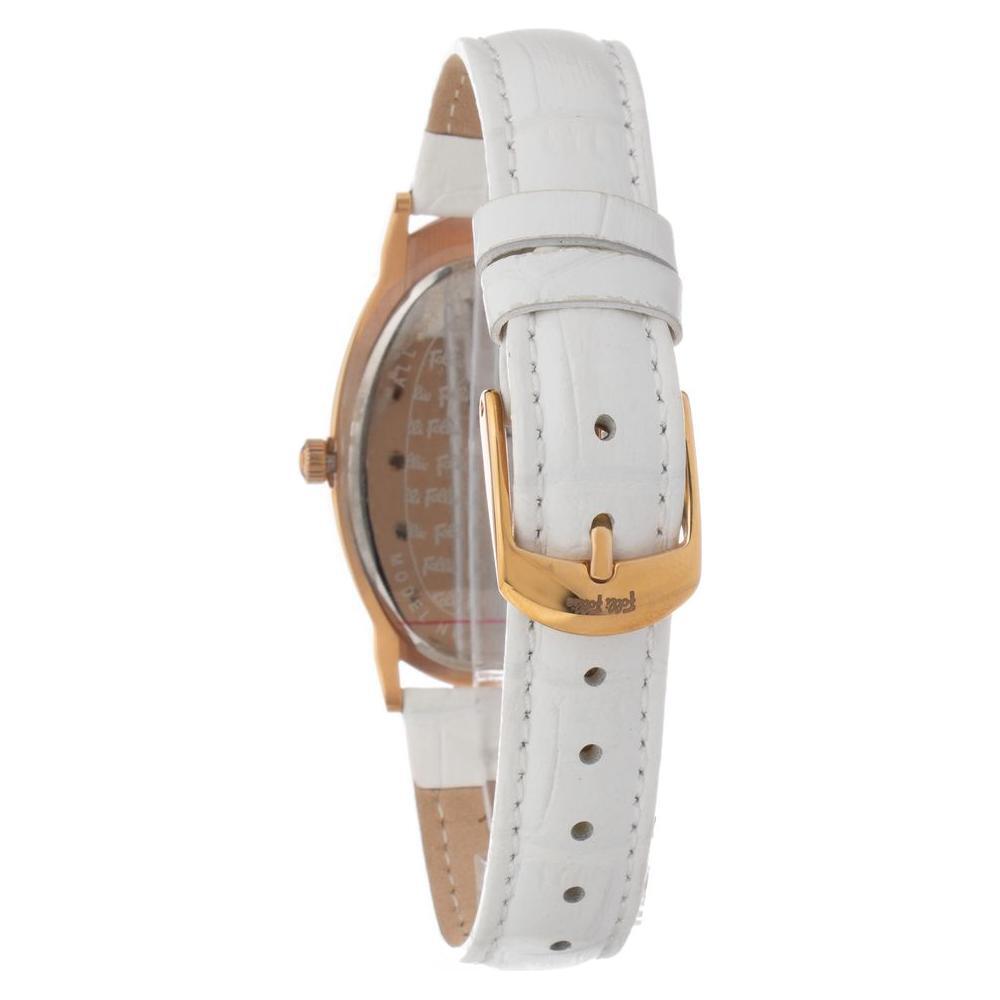 Folli Follie White Leather Watch