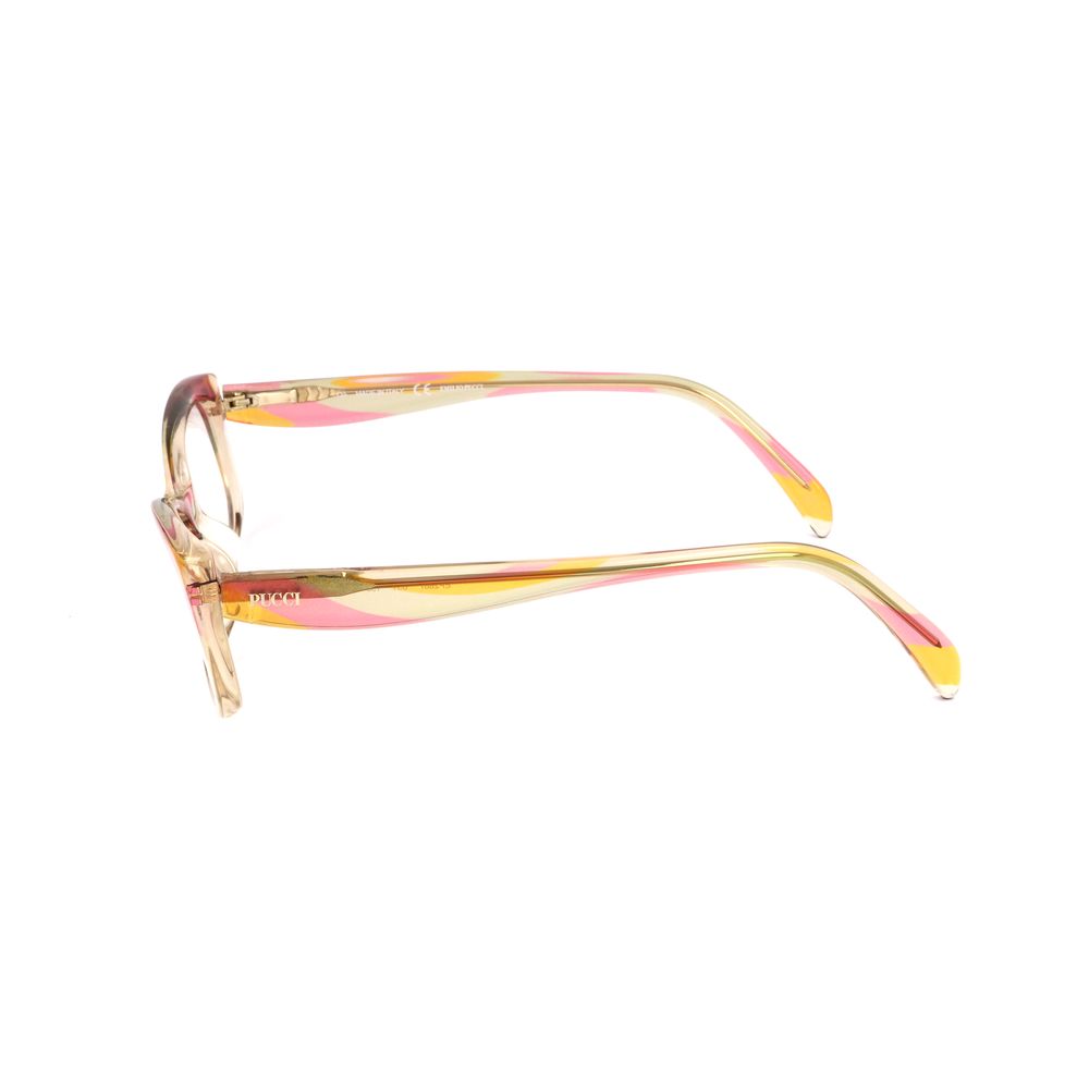 Emilio Pucci Multicolor Plastic Glasses (Frames)