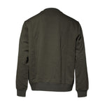 Dolce & Gabbana Army Green Crown Cotton Sweatshirt Sweater