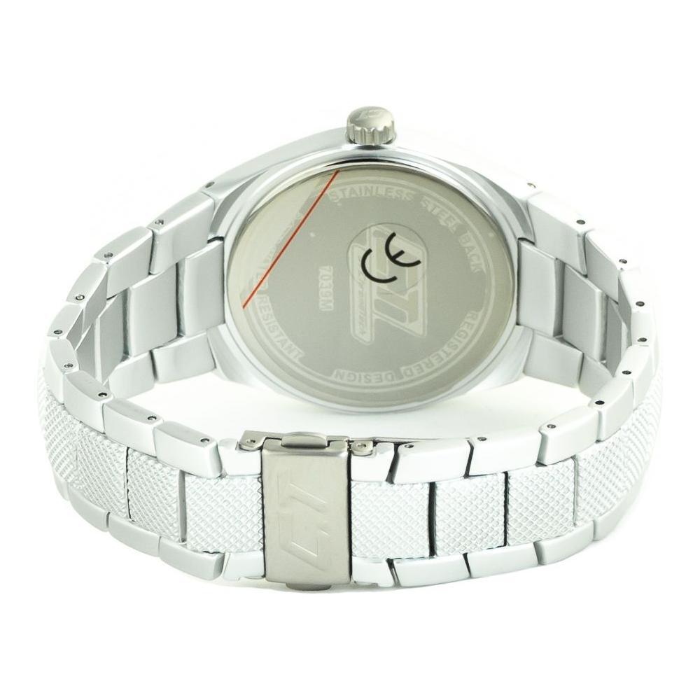 Chronotech Silver Stainless Steel Watch