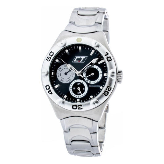 Chronotech Gray Stainless Steel Watch