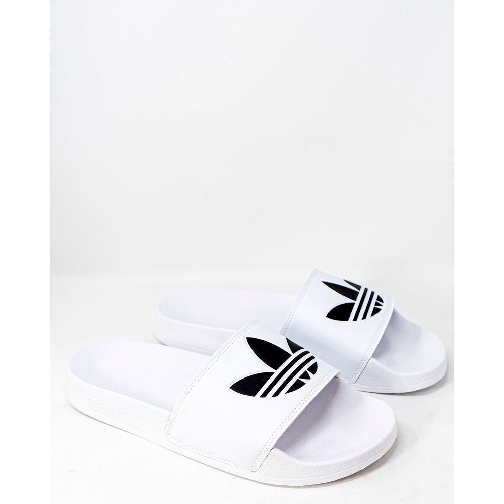 Adidas White Polyester Slipper AD-6651100008-EU 37 | US 4