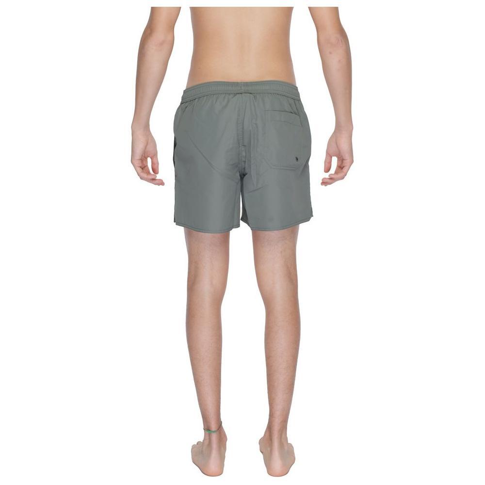Emporio Armani Underwear Green Polyester Swim Short