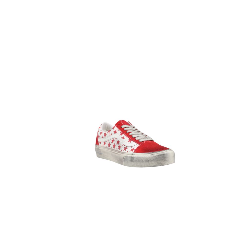 Vans Red Suede Leather Sneaker