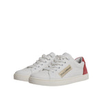 Dolce & Gabbana White London Calf Leather Sneakers Shoes