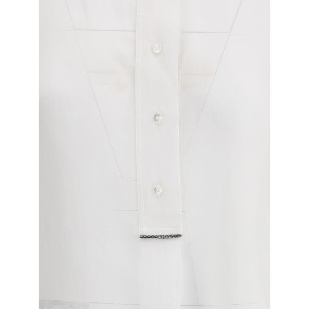 Brunello Cucinelli Semi-transparent Shirt BR-MH911RA905C100-M