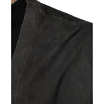 Dolce & Gabbana Black Cotton Crew Neck Short Sleeves T-shirt TSH87316-54