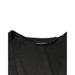 Dolce & Gabbana Black Cotton Crew Neck Short Sleeves T-shirt TSH87316-54