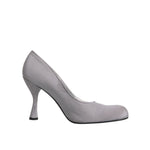 Dolce & Gabbana Gray Suede Leather High Heel Pumps Shoes LA12110-40