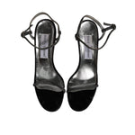 Dolce & Gabbana Black Ankle Strap High Heels Sandals Shoes LA12235-40