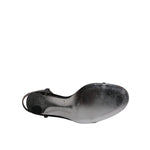 Dolce & Gabbana Black Ankle Strap High Heels Sandals Shoes LA12235-40