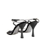 Dolce & Gabbana Black Ankle Strap High Heels Sandals Shoes LA12239-38