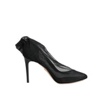 Dolce & Gabbana Black Nylon Mesh Sock Style Boots Shoes LA12244-40