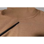 Dolce & Gabbana Brown Turtleneck Long Sleeve Pullover Sweater TSH8028-40